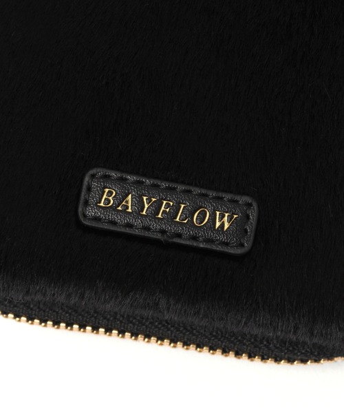 BAYFLOW(ベイフロー)の「フェイクハラコモバイルミニウォレットショルダー(その他小物・レディース・ブラック/ブラウン・FREE)」の16枚目の写真