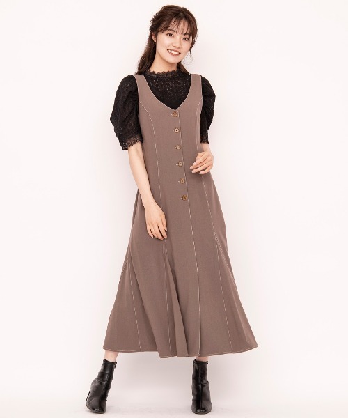 WILLSELECTION(ウィルセレクション)の「刺繍レースハイネックブラウス(シャツ/ブラウス・レディース・オフホワイト/ブラック・MEDIUM)」の12枚目の写真