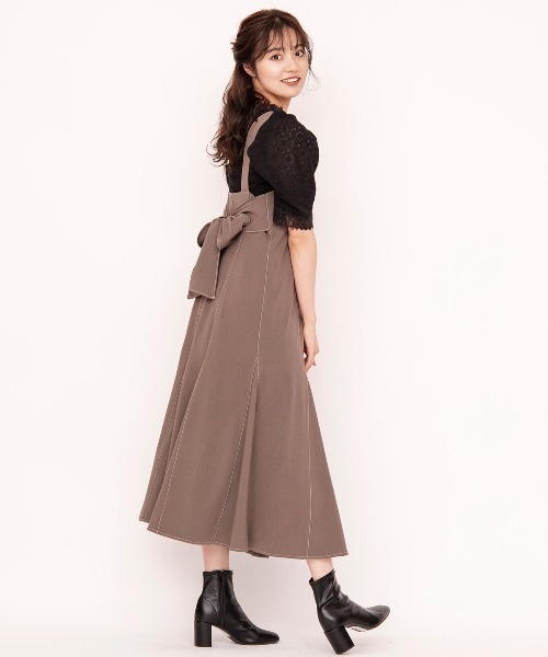 WILLSELECTION(ウィルセレクション)の「刺繍レースハイネックブラウス(シャツ/ブラウス・レディース・オフホワイト/ブラック・MEDIUM)」の13枚目の写真