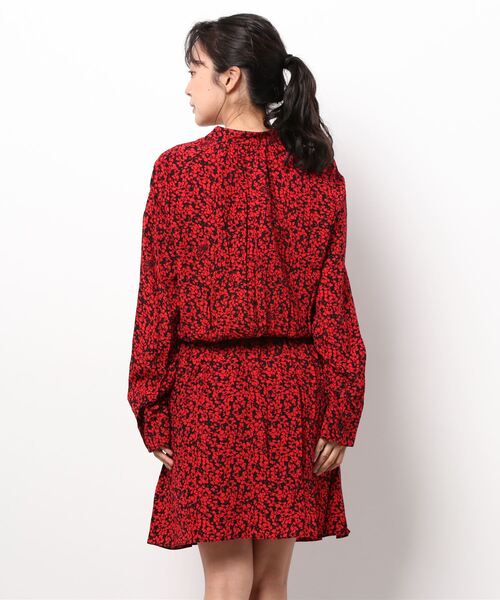 ZADIG&VOLTAIRE(ザディグ エ ヴォルテール)の「RINKA SMALL BICO FLOWERS(ワンピース・レディース・レッド・XS/M/S)」の4枚目の写真