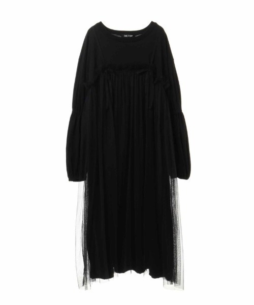 Candy Stripper（キャンディストリッパー）の「FASCINATING SHEER ドレス（ワンピース・レディース・ネイビー/ブラック・2）」の7枚目の写真