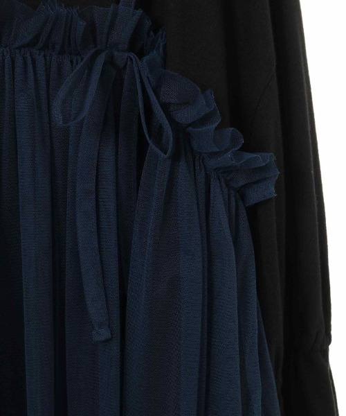 Candy Stripper（キャンディストリッパー）の「FASCINATING SHEER ドレス（ワンピース・レディース・ネイビー/ブラック・2）」の11枚目の写真