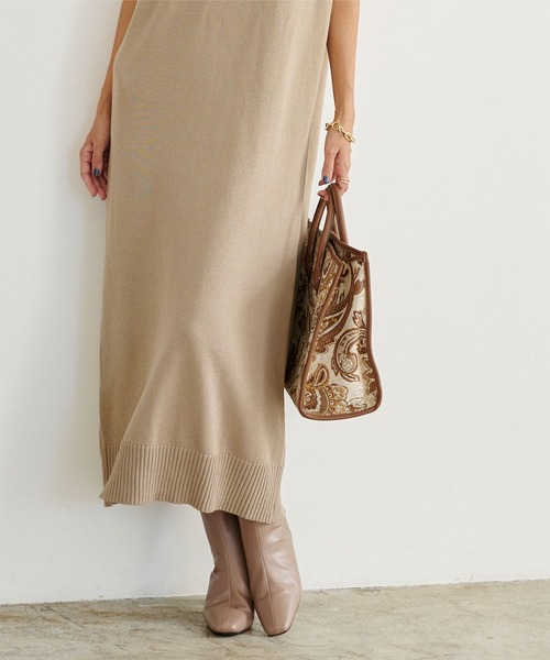 UR'S（ユアーズ）の「4.5cmスクエアトゥブーツ（ブーツ・レディース・ベージュ系その他/ホワイト/ベージュ/ボルドー/ブラック/ミント/アイボリー/ダークブラウン・S/M/L/LL）」の21枚目の写真