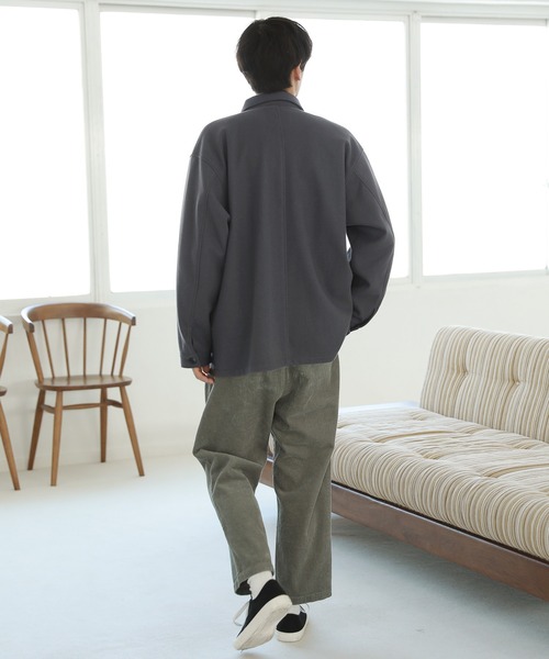 LAKOLE（ラコレ）の「ウーリーテックカバーオールジャケット / 953109（カバーオール・メンズ・オリーブ/チャコールグレー/ライトグレー・LARGE/MEDIUM/X-LARGE）」の18枚目の写真