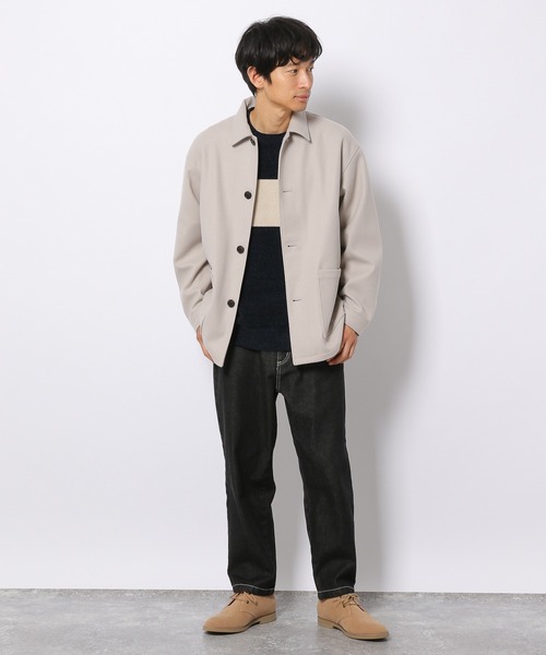 LAKOLE（ラコレ）の「ウーリーテックカバーオールジャケット / 953109（カバーオール・メンズ・オリーブ/チャコールグレー/ライトグレー・LARGE/MEDIUM/X-LARGE）」の22枚目の写真