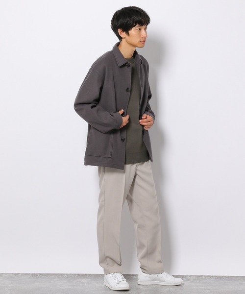 LAKOLE（ラコレ）の「ウーリーテックカバーオールジャケット / 953109（カバーオール・メンズ・オリーブ/チャコールグレー/ライトグレー・LARGE/MEDIUM/X-LARGE）」の5枚目の写真