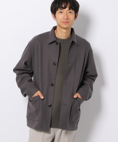 LAKOLE（ラコレ）の「ウーリーテックカバーオールジャケット / 953109（カバーオール・メンズ・オリーブ/チャコールグレー/ライトグレー・LARGE/MEDIUM/X-LARGE）」の8枚目の写真