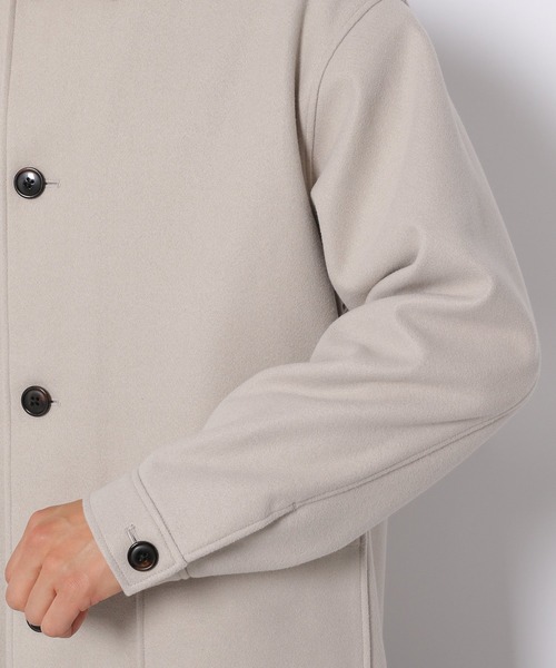 LAKOLE（ラコレ）の「ウーリーテックカバーオールジャケット / 953109（カバーオール・メンズ・オリーブ/チャコールグレー/ライトグレー・LARGE/MEDIUM/X-LARGE）」の13枚目の写真