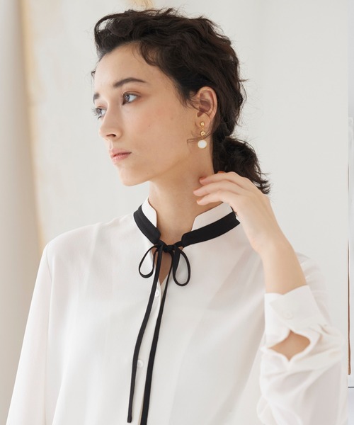 ANAYI（アナイ）の「ボールピアス（イヤリング・レディース・キナリ・FREE）」の3枚目の写真