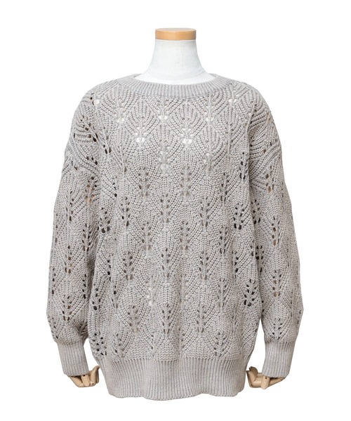 【全1色】ロングタイ半袖ニット　バイオレット【250530top1】( jmam )(250602) 6.2オンスヘビーウェイトロングスリーブTシャツ（カラー