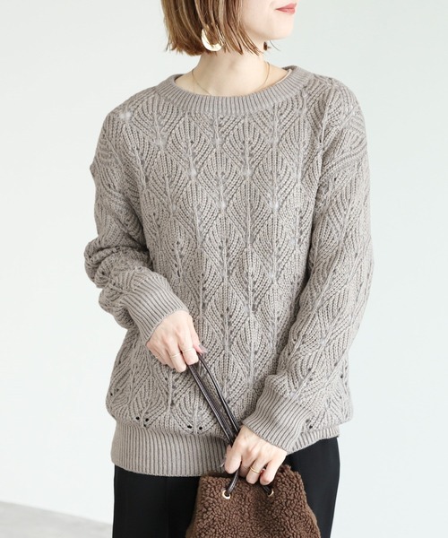 c*o様 HUGOWAR+CLOTH&CROSS×××リング編みニットジレ ウィメンズ-ニットウェア – COVERCHORD