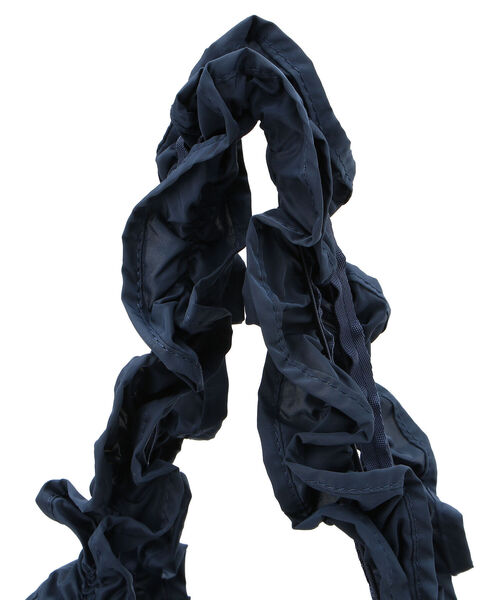 PROTCOL（プロトコル）の「PROTCOL(プロトコル ) FRIL TOTE BAG/PC21W-007（ショルダーバッグ・レディース・ブラック/ネイビー・FREE）」の7枚目の写真