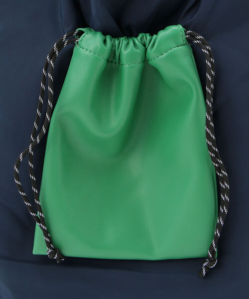 PROTCOL（プロトコル）の「PROTCOL(プロトコル ) FRIL TOTE BAG/PC21W-007（ショルダーバッグ・レディース・ブラック/ネイビー・FREE）」の8枚目の写真