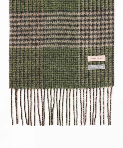 BEAMS LIGHTS(ビームスライツ)の「BEAMS LIGHTS / リバーシブル チェック マフラー(マフラー・メンズ・ブルー/グレー/グリーン・ONE SIZE)」の18枚目の写真