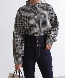 FREE'S MART | ◆ボリュームスリーブ短丈シャツ(シャツ/ブラウス)