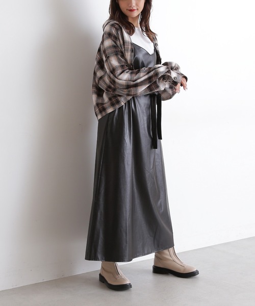 FREE'S MART（フリーズマート）の「◆ボリュームスリーブ短丈シャツ（シャツ/ブラウス・レディース・ホワイト/ブラウン系その他/ブラック系その他・FREE）」の21枚目の写真