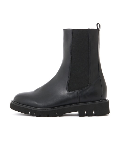 NATURAL BEAUTY BASIC（ナチュラルビューティーベーシック）の「サイドゴアトラックブーツ/0171287970（ブーツ・レディース・オフホワイト/ブラック・SMALL/MEDIUM/LARGE）」の10枚目の写真