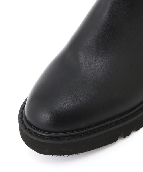 NATURAL BEAUTY BASIC（ナチュラルビューティーベーシック）の「サイドゴアトラックブーツ/0171287970（ブーツ・レディース・オフホワイト/ブラック・SMALL/MEDIUM/LARGE）」の11枚目の写真