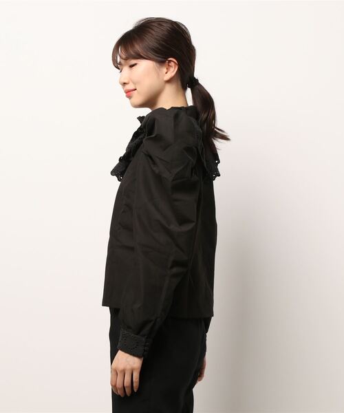 Swankiss(スワンキス)の「DR sweet TOPS(シャツ/ブラウス・レディース・ホワイト/ブラック/ベージュ・FREE)」の4枚目の写真