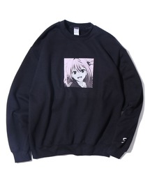 ROOPTOKYO | 【ROOPTOKYOオリジナル】出会って5秒でバトル 天翔優利プリント スウェットトレーナー フロントグラフィック 裏起毛 優利(スウェット)