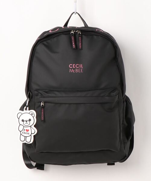 CECIL McBEE（セシルマクビー）の「【CECIL McBEE / セシルマクビー】 TRAVEL BASIC DAYPACK（バックパック/リュック・レディース・ブラック/ネイビー/ピンク・FREE）」の10枚目の写真