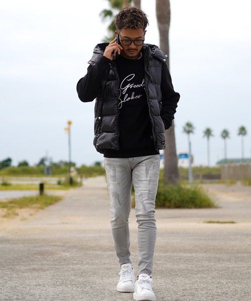 RTEG アダムスジャグラー　ダウンベスト adamsJUGGLER｜Retro Engine/(M)RTEG/FREAKY VEST | Rakuten