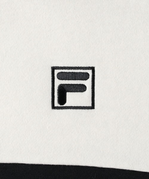 FILA（フィラ）の「【FILA】あったかタートルスウェット（スウェット・レディース・ホワイト×レッド/ブラック×ホワイト/ホワイト×カーキブラウン・M/L）」の13枚目の写真