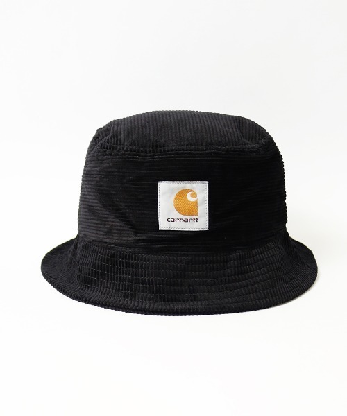 Carhartt WIP（カーハートダブリューアイピー）の「[carhartt WIP/カーハートダブリューアイピー] コーデュロイバケットハット（ハット・メンズ・ブラック・M/L）」の7枚目の写真