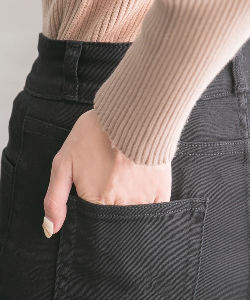 Newlyme(ニューリーミー)の「フロントジップストレッチタイトスカート(スカート・レディース・ブラック・SMALL/MEDIUM/LARGE/X-LARGE/XX-LARGE/X-SMALL)」の11枚目の写真
