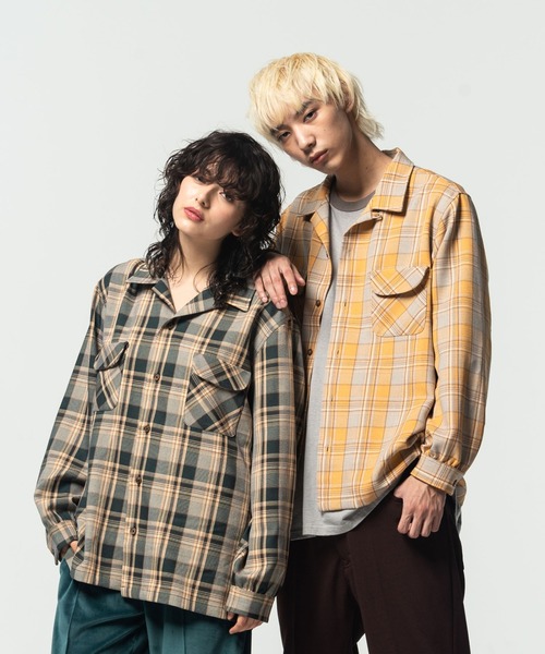 glamb（グラム）の「Double Pocket Check SH / ダブルポケットチェック