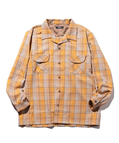 glamb（グラム）の「Double Pocket Check SH / ダブルポケットチェックシャツ（シャツ/ブラウス・メンズ・ブラック/グリーン/イエロー・L/M/S）」の16枚目の写真