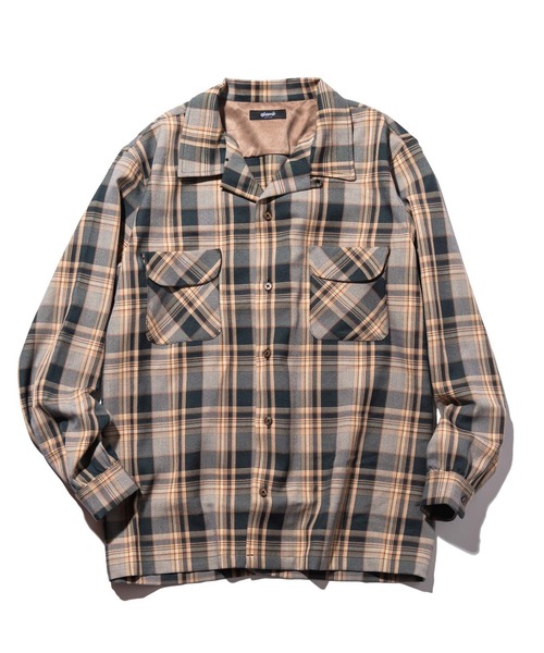 glamb（グラム）の「Double Pocket Check SH / ダブルポケットチェックシャツ（シャツ/ブラウス・メンズ・ブラック/グリーン/イエロー・L/M/S）」の11枚目の写真