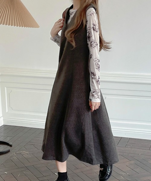ERISABETTA FRANCHI ロングワンピース ノースリーブ Vネック 楽天市場】ワンピース レディース リップルVネックワンピース