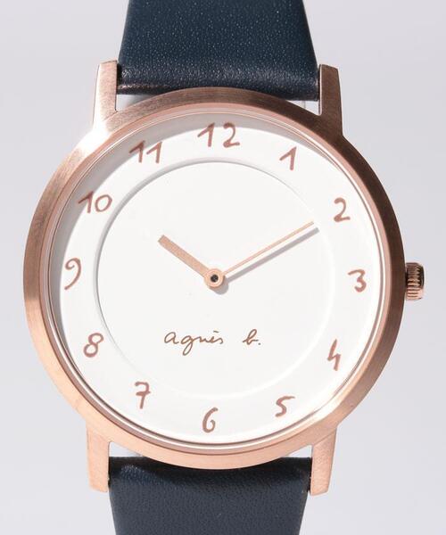 agnes b.(アニエスベー)の「【アニエスベーブティック限定】LM02 WATCH FCSK724 時計(アナログ腕時計・レディース・ホワイト・UNI)」の2枚目の写真