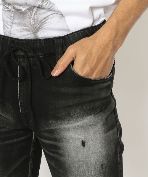 surt（サート）の「SURT/サート/STONE NERO DENIM/ストーンウォッシュネロデニム（デニムパンツ・メンズ・ブラック・X-SMALL/MEDIUM/SMALL/LARGE/X-LARGE）」の5枚目の写真