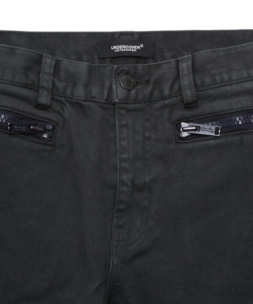 UNDERCOVER（アンダーカバー）の「UC1B4510（デニムパンツ・メンズ・ダークグリーン/チャコール・2/3/4/1）」の6枚目の写真