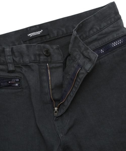 UNDERCOVER（アンダーカバー）の「UC1B4510（デニムパンツ・メンズ・ダークグリーン/チャコール・2/3/4/1）」の5枚目の写真