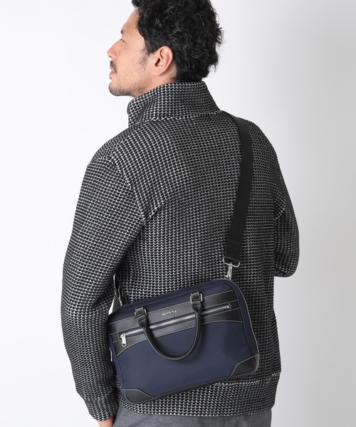MEN'S BIGI(メンズビギ)の「<SONNE×MENS BIGI>ナイロンミニショルダー(ショルダーバッグ・メンズ・ブラック/ネイビー・FREE)」の12枚目の写真