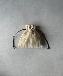 y/m by misato | プリーツ巾着BAG(ハンドバッグ)