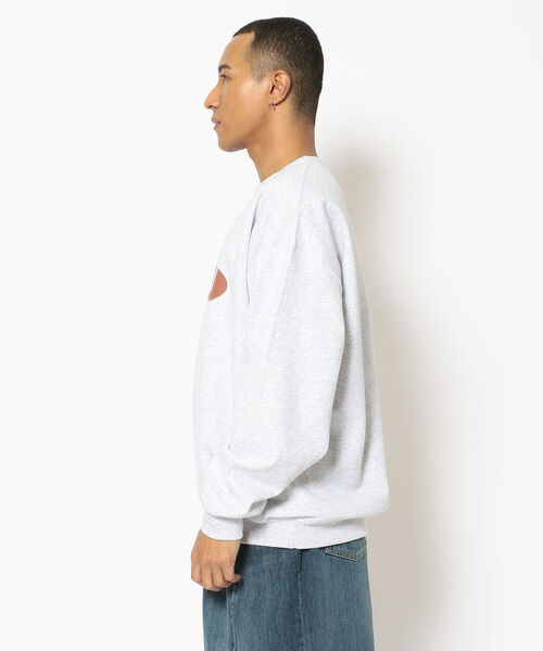 MANASTASH(マナスタッシュ)の「MANASTASH/マナスタッシュ MANASTAWAY SWEAT CREW スウェットクルー(スウェット・メンズ・グレー/ライトグレー・MEDIUM/LARGE/X-LARGE)」の10枚目の写真