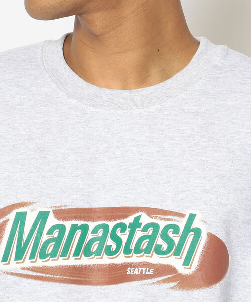 MANASTASH(マナスタッシュ)の「MANASTASH/マナスタッシュ MANASTAWAY SWEAT CREW スウェットクルー(スウェット・メンズ・グレー/ライトグレー・MEDIUM/LARGE/X-LARGE)」の8枚目の写真
