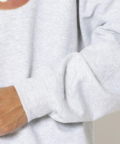 MANASTASH(マナスタッシュ)の「MANASTASH/マナスタッシュ MANASTAWAY SWEAT CREW スウェットクルー(スウェット・メンズ・グレー/ライトグレー・MEDIUM/LARGE/X-LARGE)」の7枚目の写真