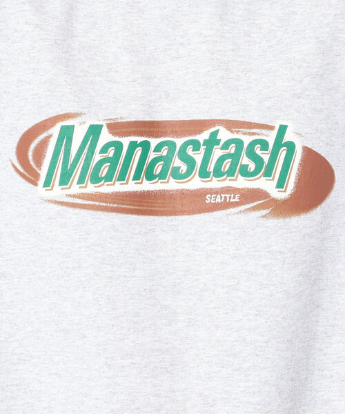 MANASTASH(マナスタッシュ)の「MANASTASH/マナスタッシュ MANASTAWAY SWEAT CREW スウェットクルー(スウェット・メンズ・グレー/ライトグレー・MEDIUM/LARGE/X-LARGE)」の5枚目の写真