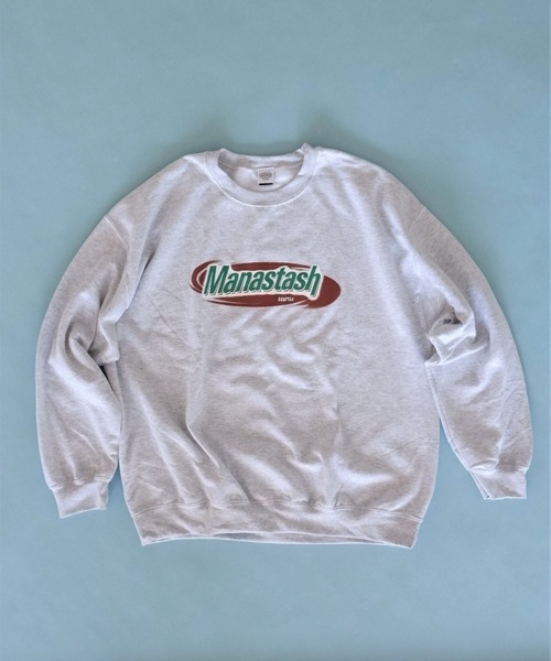 MANASTASH(マナスタッシュ)の「MANASTASH/マナスタッシュ MANASTAWAY SWEAT CREW スウェットクルー(スウェット・メンズ・グレー/ライトグレー・MEDIUM/LARGE/X-LARGE)」の11枚目の写真