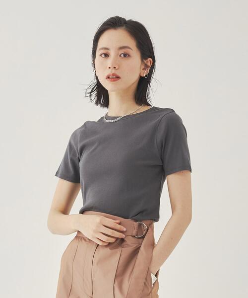 ＜EMMELREFINES（エメルリファインズ）＞EM2WAYチビTシャツ