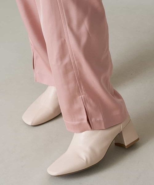 A de a.v.v（アードアー・ヴェ・ヴェ）の「［SET UP対応］サテンカーゴパンツ（カーゴパンツ・レディース・ライトピンク/グリーン/アイボリー・36/38）」の13枚目の写真