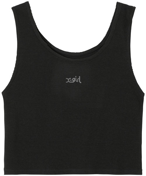 X-girl（エックスガール）の「MILLS LOGO TANK TOP（タンク