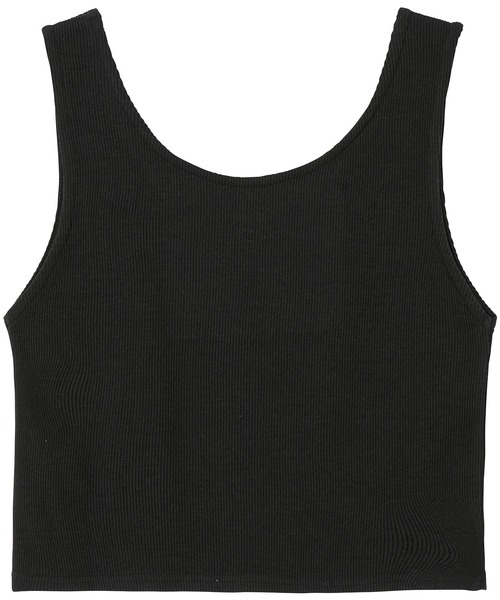 X-girl（エックスガール）の「MILLS LOGO TANK TOP（タンクトップ・レディース・ホワイト/ブラック/パープル/ライトグリーン・S/M）」の18枚目の写真
