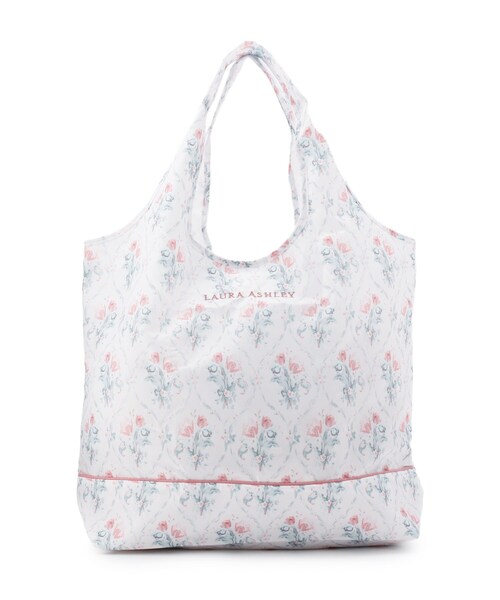LAURA ASHLEY(ローラアシュレイ)の「スカボローフェア柄 マイバッグ(エコバッグ/サブバッグ・レディース・ピンク系その他/ブルー系5/ライトイエロー系1・00)」の3枚目の写真