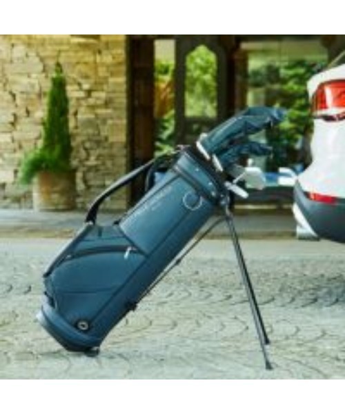 PELLE MORBIDA（ペッレモルビダ）の「GOLF（ゴルフ） PG001-スタンドキャディバッグ（ゴルフグッズ・メンズ・ネイビー/ブラック/ベージュ/ブルー・FREE）」の5枚目の写真